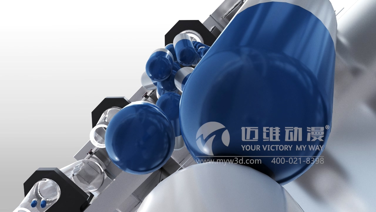 生產(chǎn)線三維動(dòng)畫，為制藥機(jī)械行業(yè)企業(yè)帶來6大優(yōu)勢！(圖2)